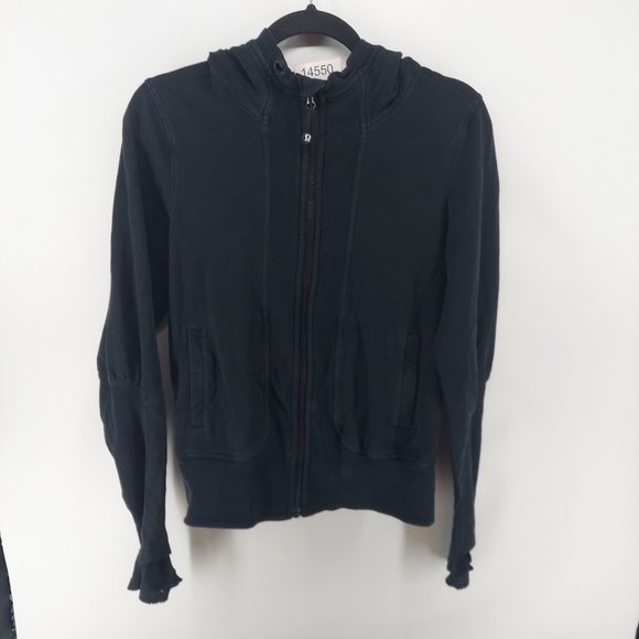 Lululemon black sweatshirt women size 6 - Picture 1 of 8